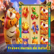 frases curtas de natal